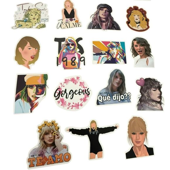 Taylor Swift Assorted Stickers. Junk Journal Collage Scrapbooking. - Picture 10 of 14